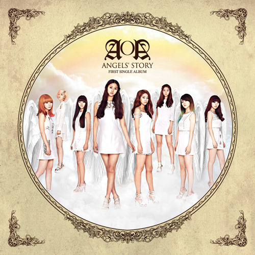 [AOA] AOA 1st Single ALBUM &quot;Angels’ Story&quot;