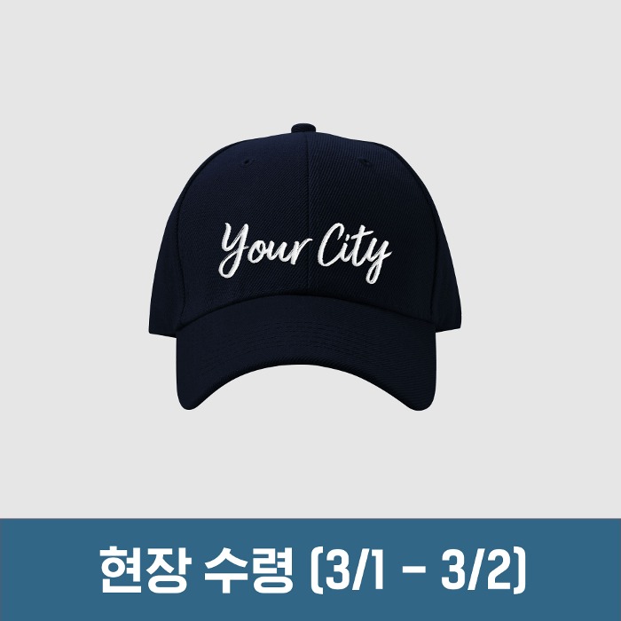 [Pick-up] 2024 JUNG YONG HWA LIVE &#039;YOUR CITY&#039; OFFICIAL MD _ BALL CAP