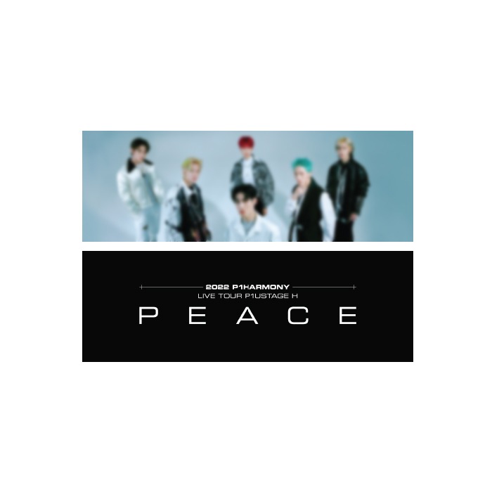 P1Harmony LIVE TOUR [P1ustage H : PEACE] OFFICIAL MD_ SLOGAN