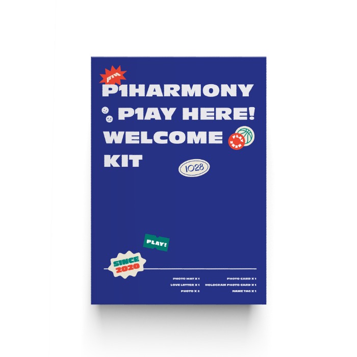 P1Harmony PHOTO BOOK MD - WELCOME KIT