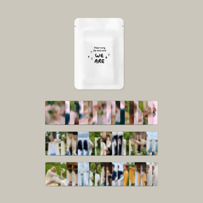 P1Harmony 3rd PHOTO BOOK [WE ARE] _TRADING PHOTO CARD SET